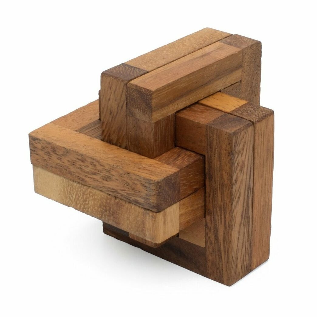 Square In Square Interesting Interlocking Puzzles For Adults