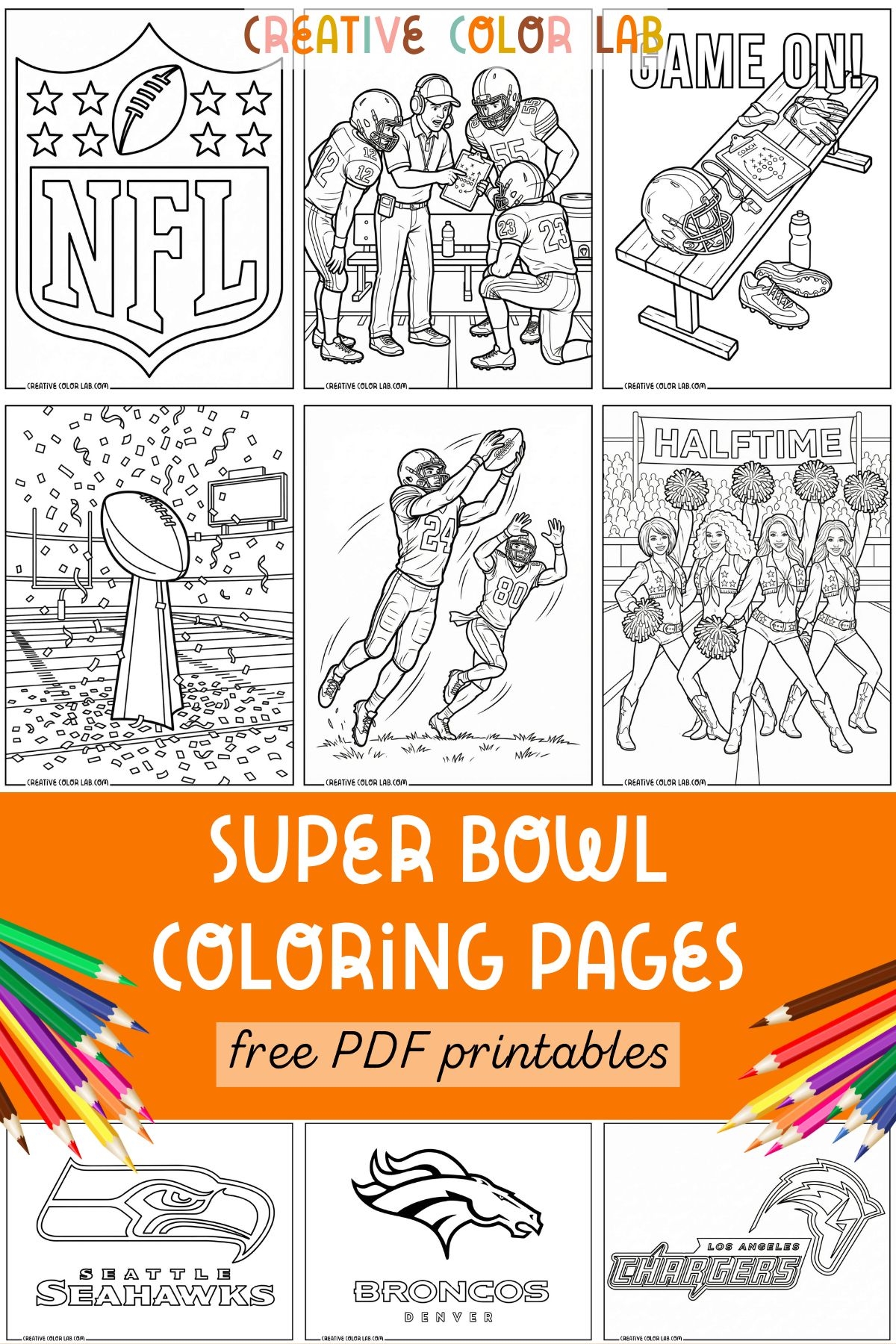 super bowl coloring pages super bowl coloring pages