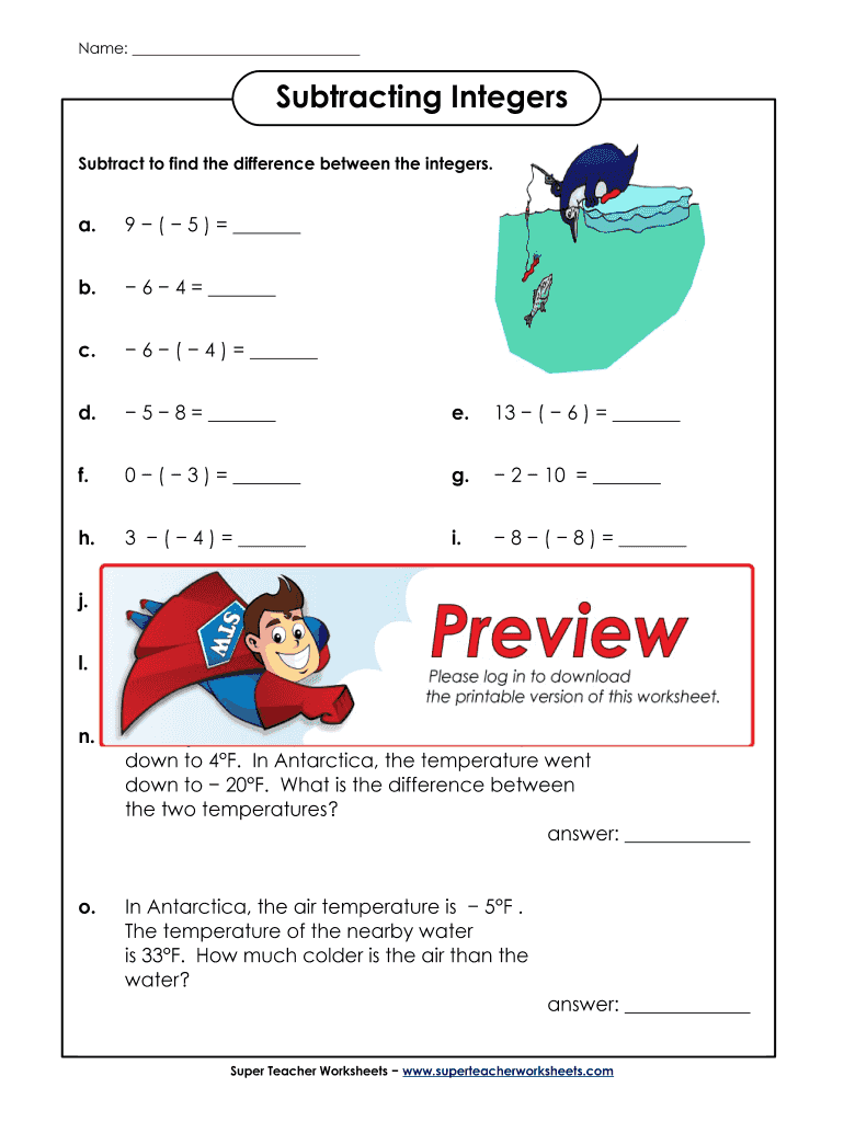 Super Teacher Worksheets Fill Online Printable Fillable Blank PdfFiller