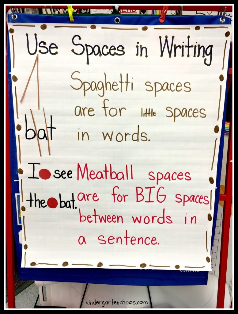 sentence writing for kindergarten