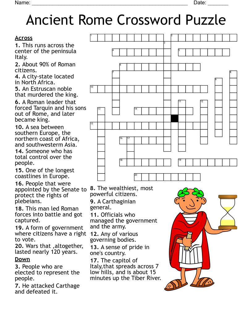 The Roman Empire Crossword WordMint The Roman Empire Crossword WordMint