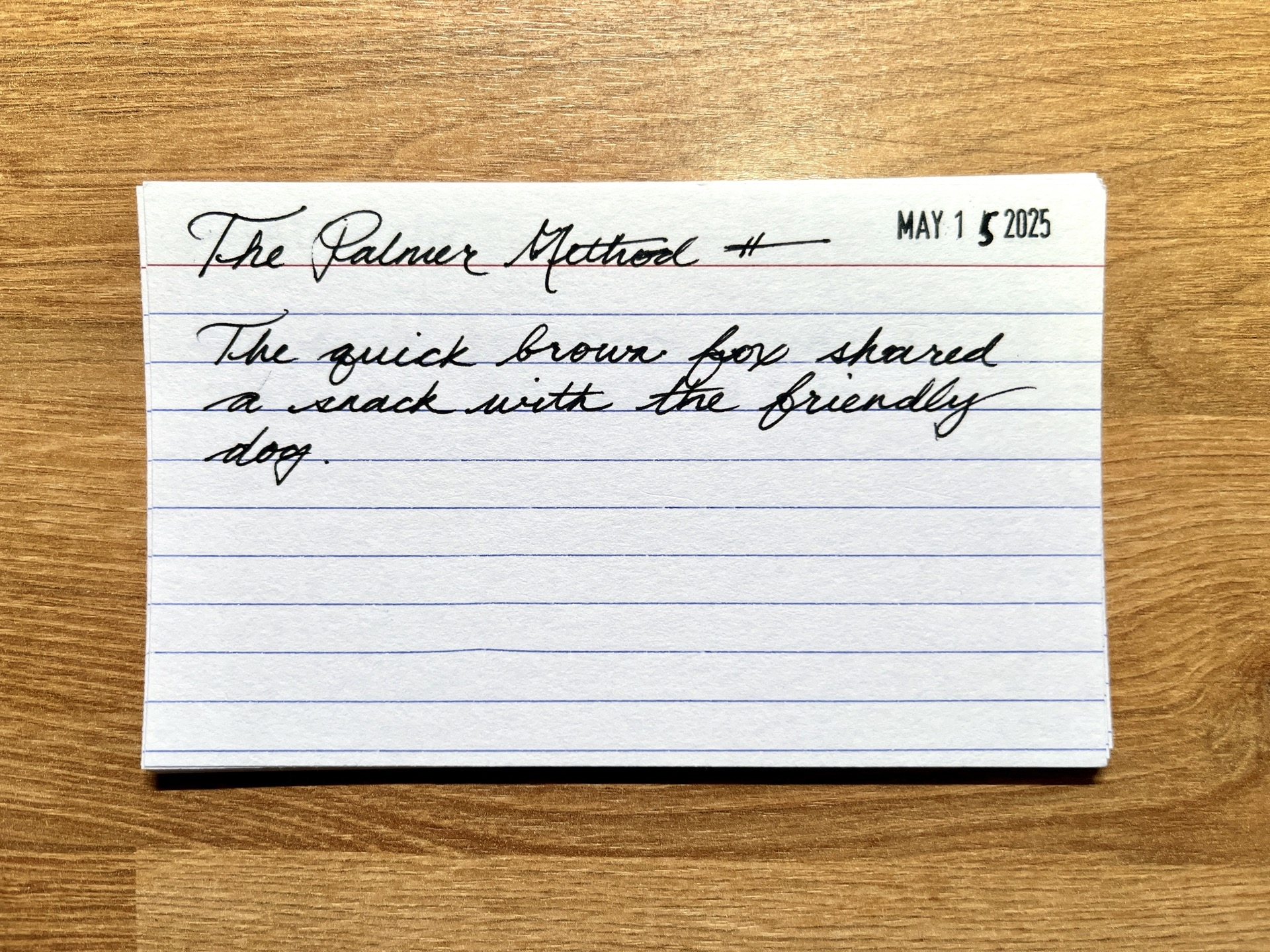 This Is My Handwriting Q