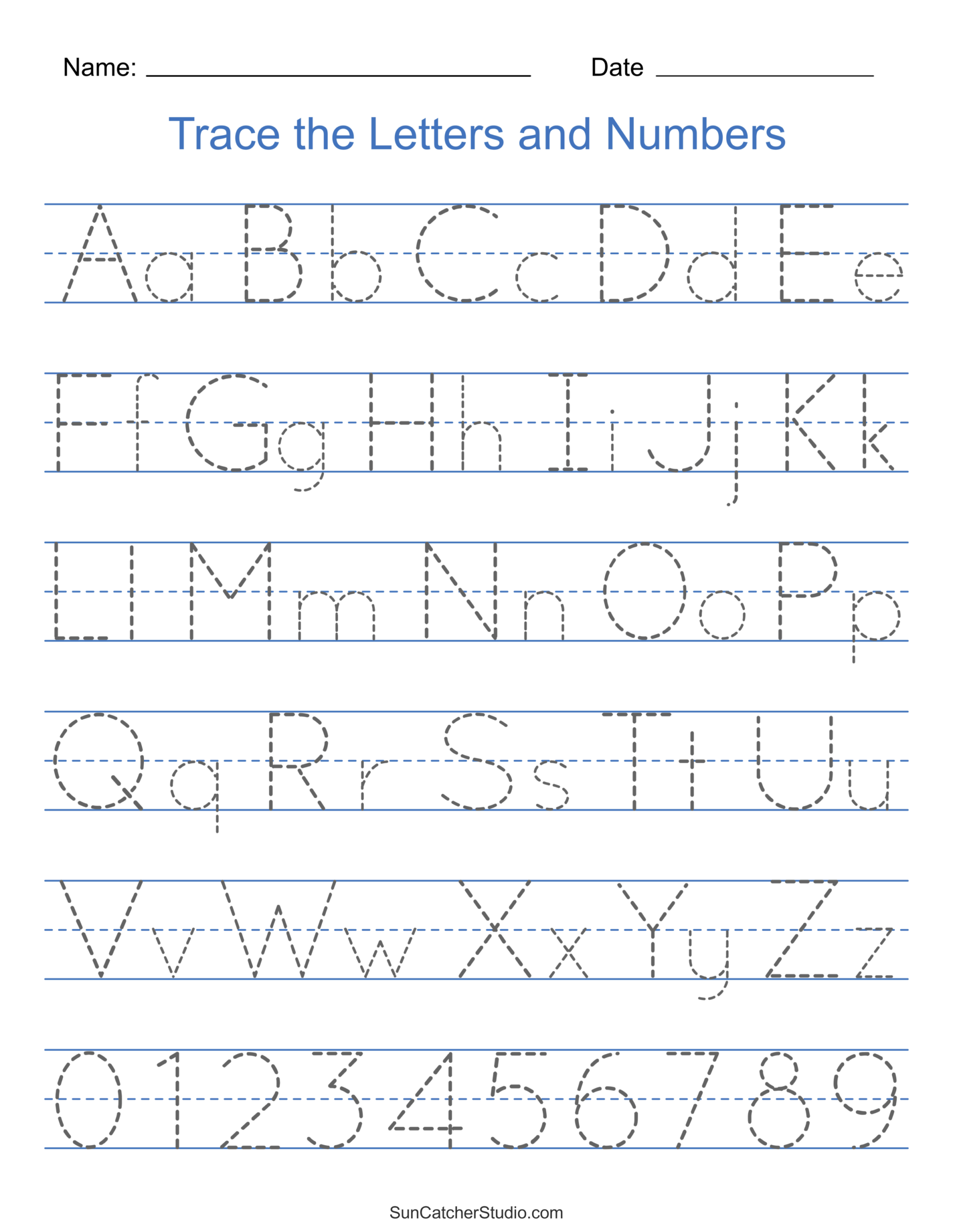 Tracing Alphabet Letters Printable Handwriting Worksheets DIY Worksheets Library Tracing Alphabet Letters Printable Handwriting Worksheets DIY Worksheets Library