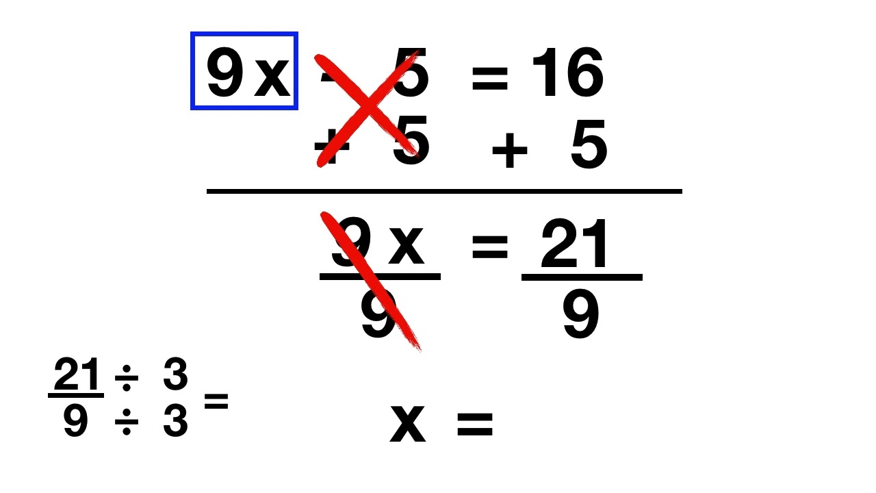 Two Step Equations YouTube
