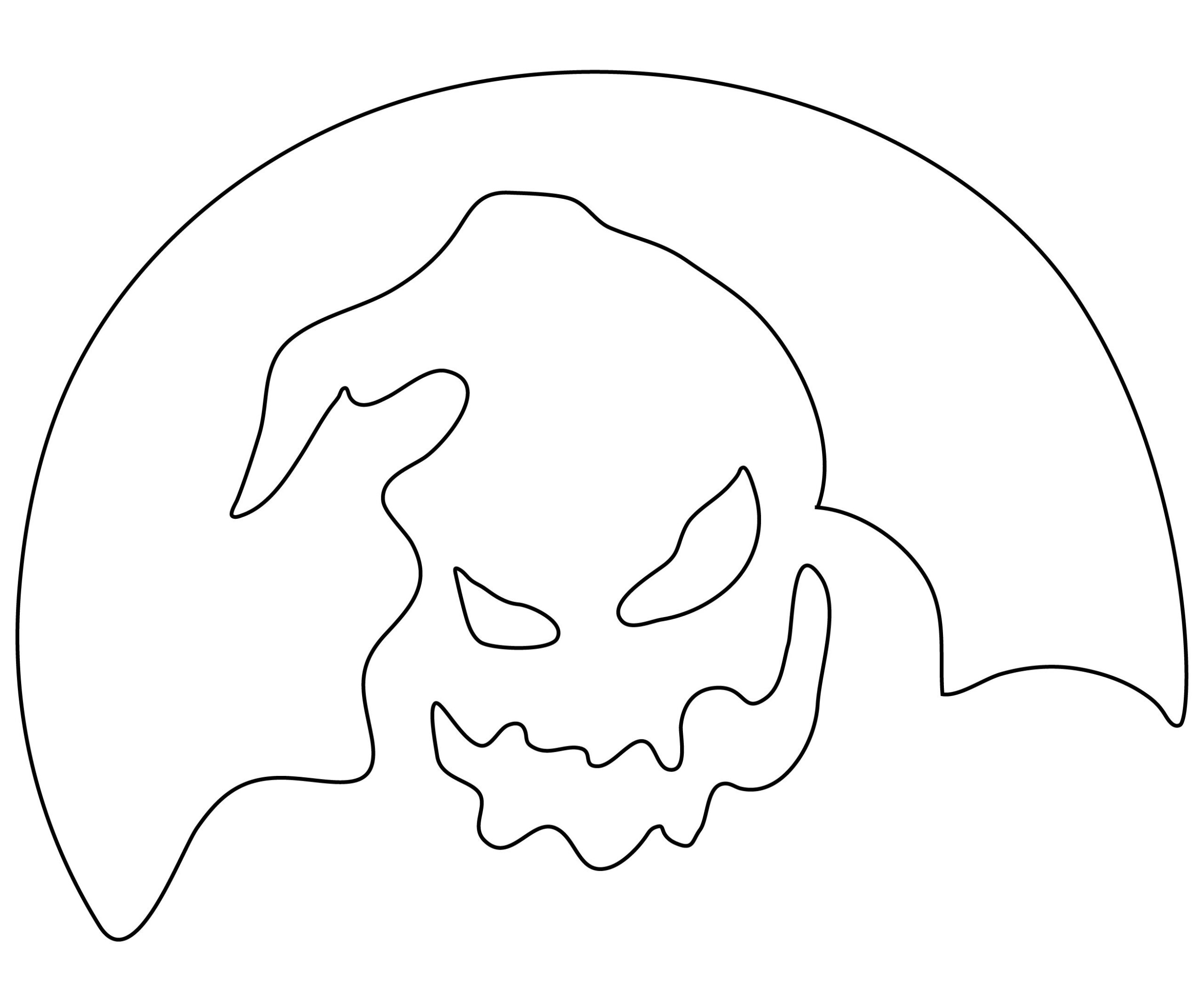 Unleash Spooky Artistry With The Oogie Boogie Pumpkin Stencil Precision In Every Stroke Saint Augustines University