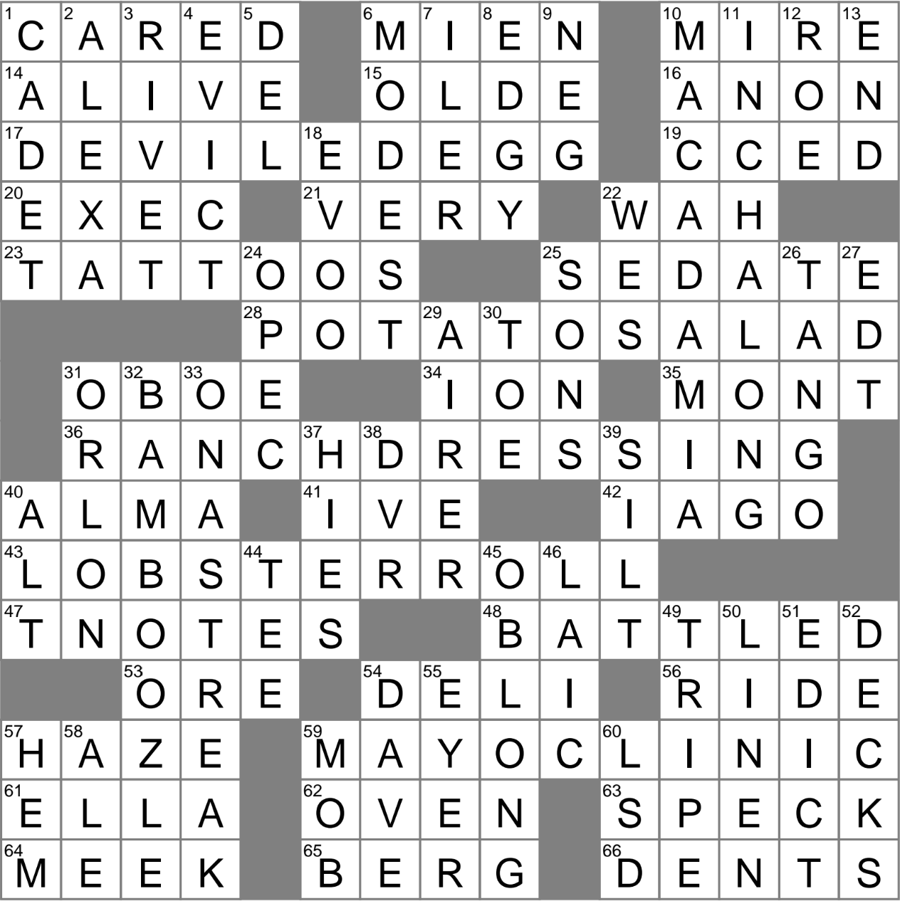 Utter Nonsense Crossword Clue Archives LAXCrossword