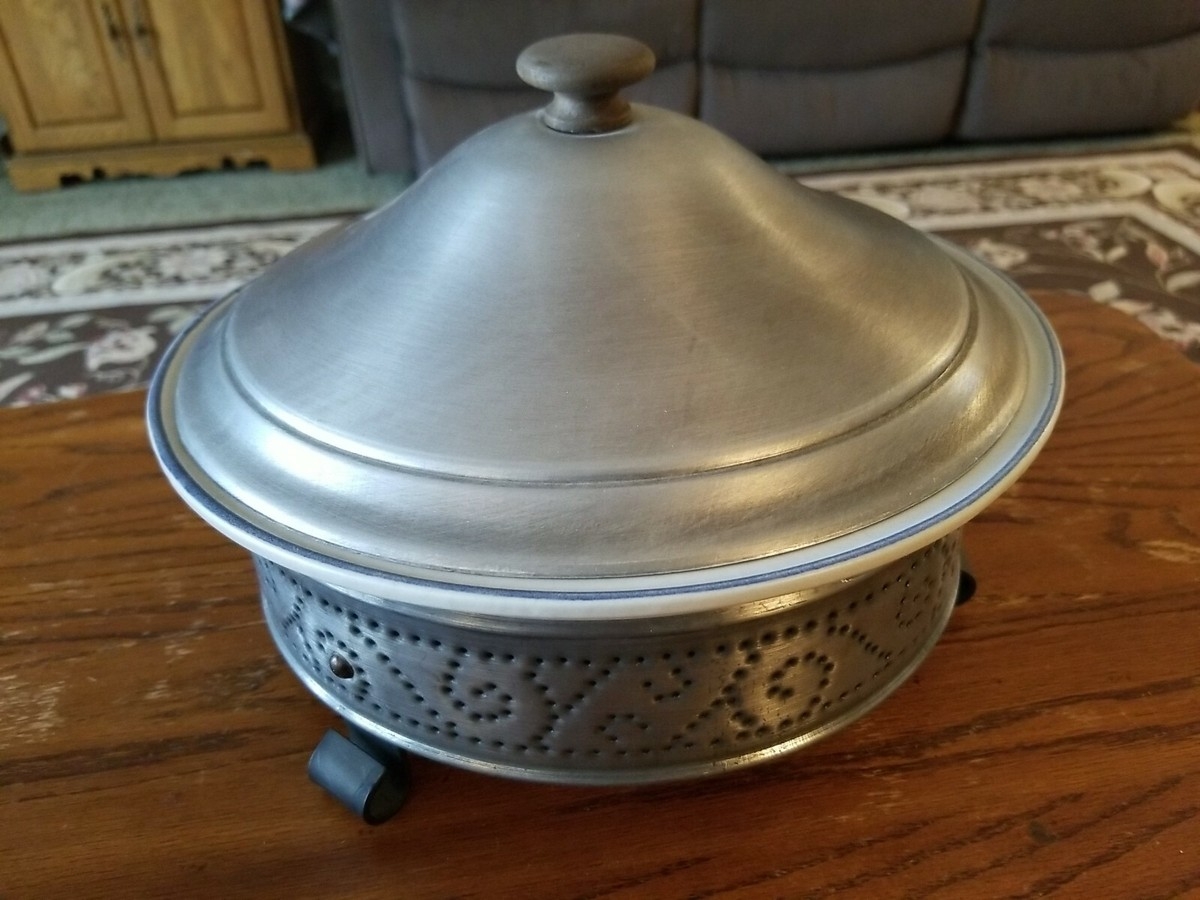 Vintage Pfaltzgraff Aluminum Covered Baking Blue Serving Dish F Hot Foods 6 370 EBay Vintage Pfaltzgraff Aluminum Covered Baking Blue Serving Dish F Hot Foods 6 370 EBay