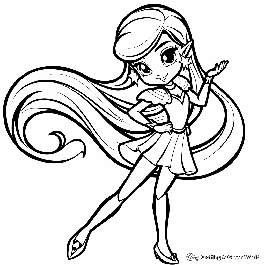 Winx Club Coloring Pages Free Printable Winx Club Coloring Pages Free Printable