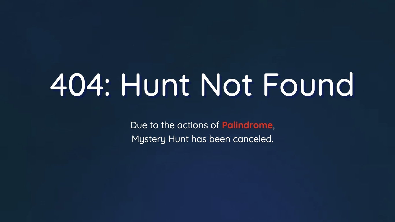 Writing MIT Mystery Hunt 2023