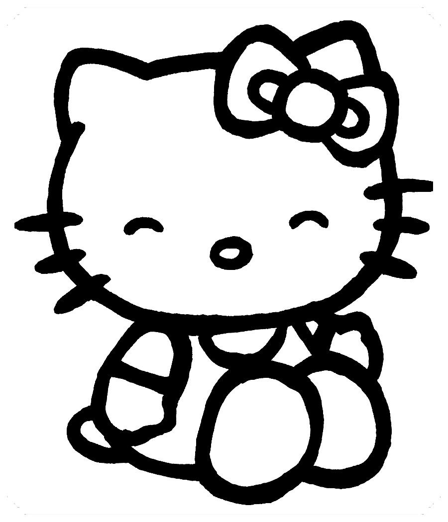 100 Dibujos De HELLO KITTY Para Colorear Online Dibujo Im genes