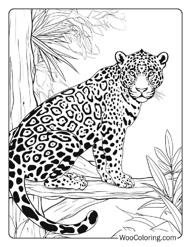 100 Jungle Coloring Pages Free PDF To Print Woo Coloring