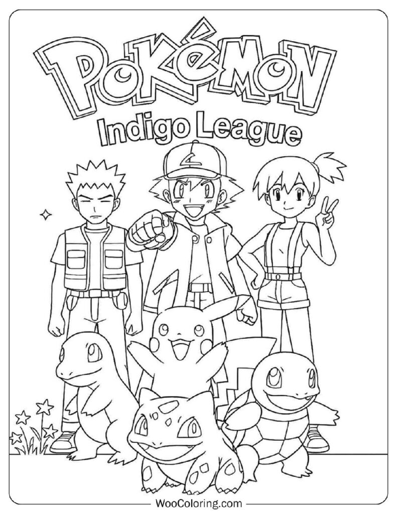 pokemon coloring in pages