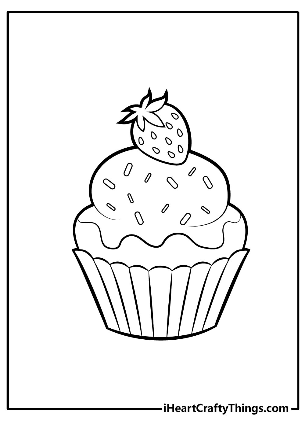 cupcake colouring in pages cupcake colouring in pages