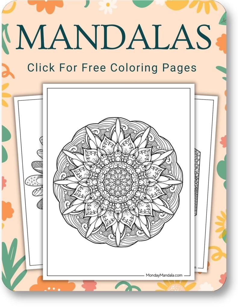 2 000 Adult Coloring Pages Free PDF Printables 2 000 Adult Coloring Pages Free PDF Printables