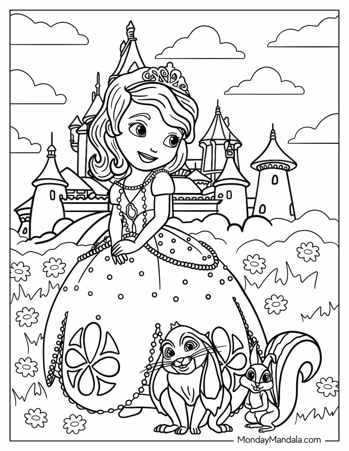 20 Sofia The First Coloring Pages Free PDF Printables 20 Sofia The First Coloring Pages Free PDF Printables