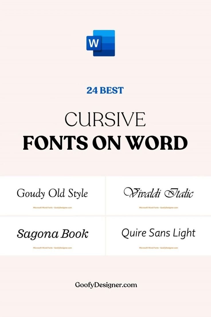 24 Cursive Fonts In Microsoft Word 24 Cursive Fonts In Microsoft Word