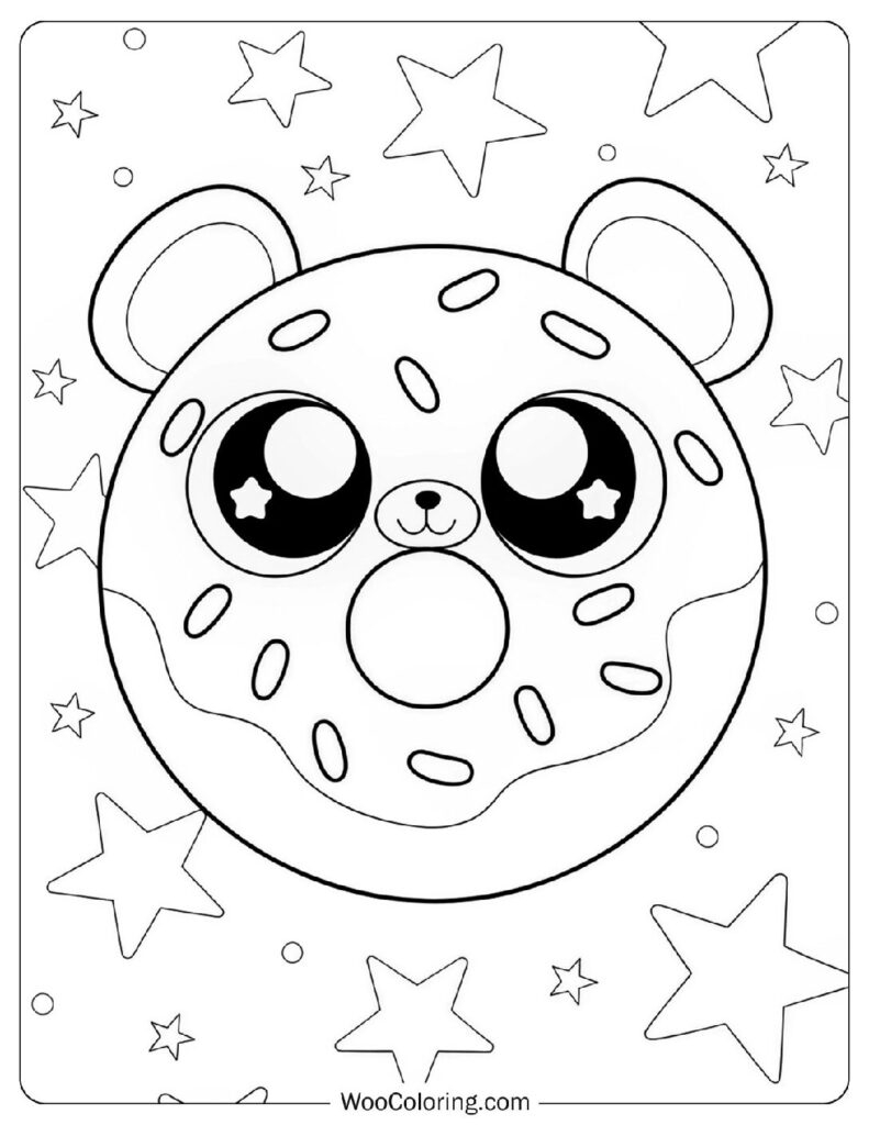 26 Donut Coloring Pages Free PDF To Print Woo Coloring 26 Donut Coloring Pages Free PDF To Print Woo Coloring