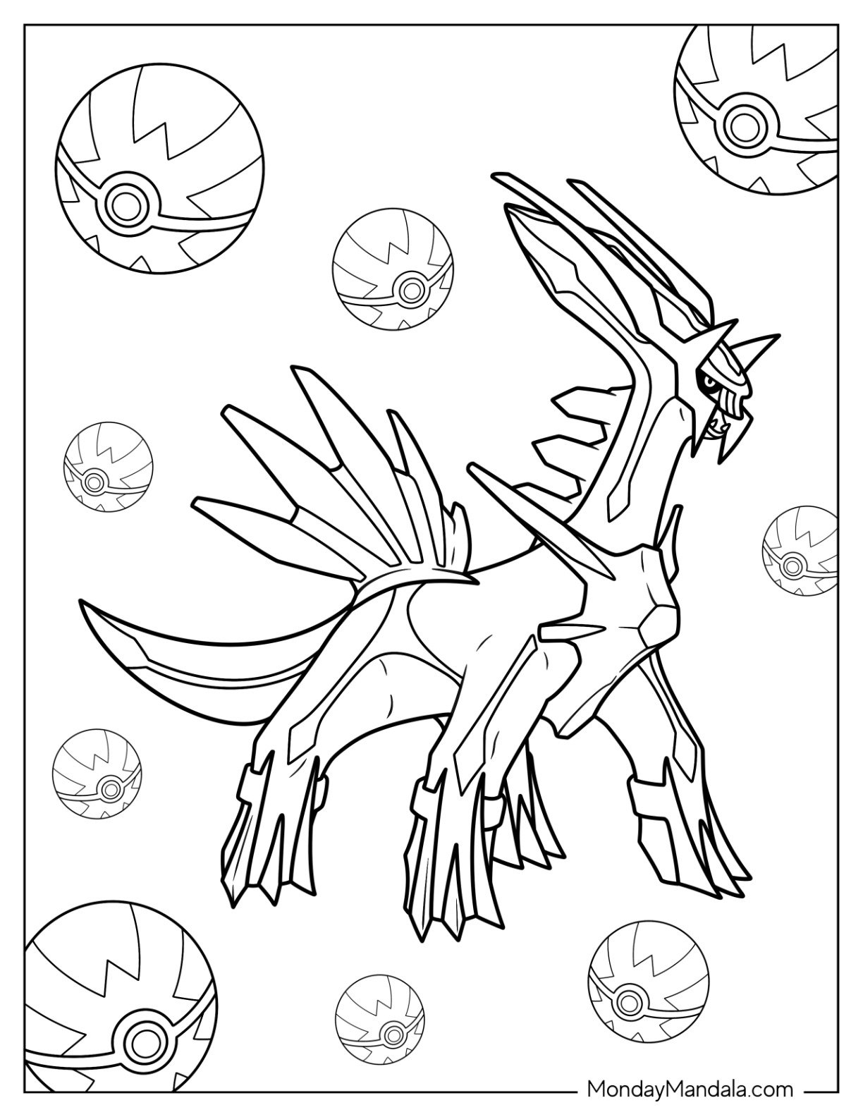 26 Legendary Pokemon Coloring Pages Free PDF Printables 