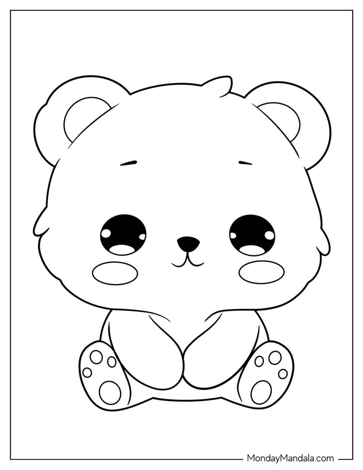 30 Bear Coloring Pages Free PDF Printables 30 Bear Coloring Pages Free PDF Printables