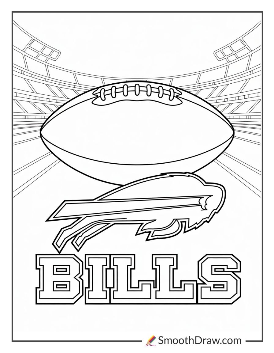 buffalo bills coloring sheets buffalo bills coloring sheets