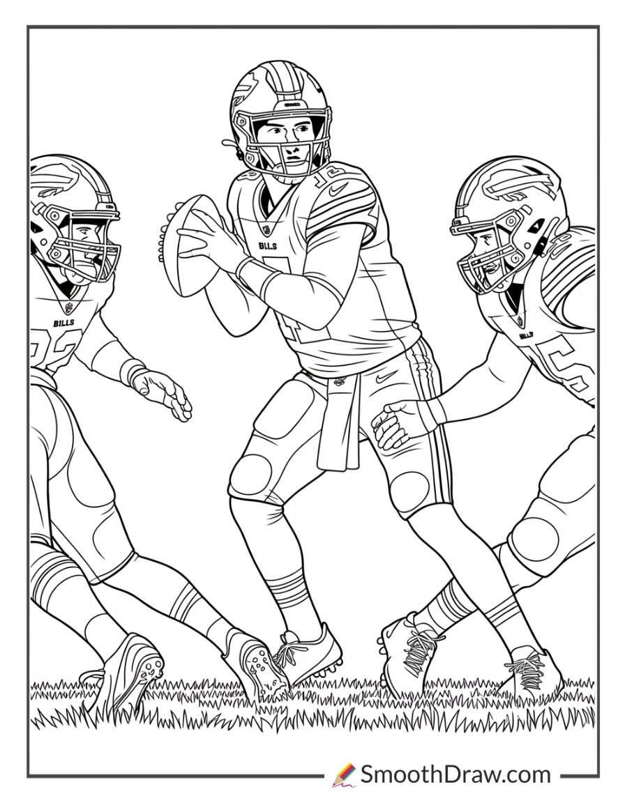 35 Buffalo Bills Coloring Pages 35 Buffalo Bills Coloring Pages