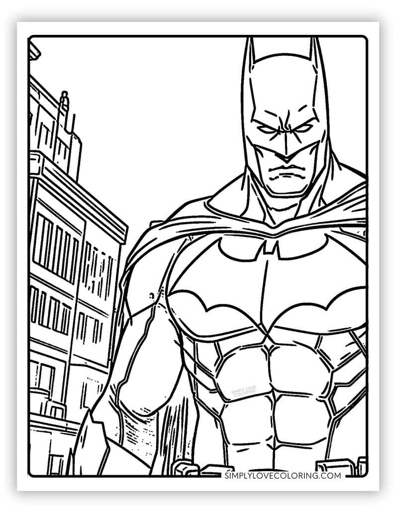 batman colouring in pages batman colouring in pages