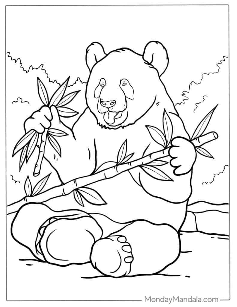 41 Panda Coloring Page Free PDF Printables 41 Panda Coloring Page Free PDF Printables
