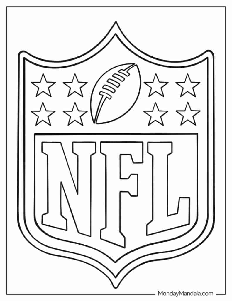 42 Football Coloring Pages Free PDF Printables 
