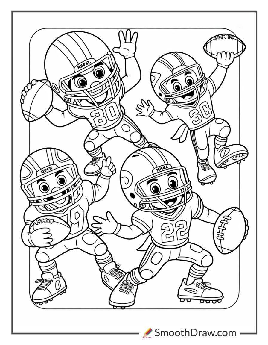 47 Free NFL Coloring Pages 47 Free NFL Coloring Pages