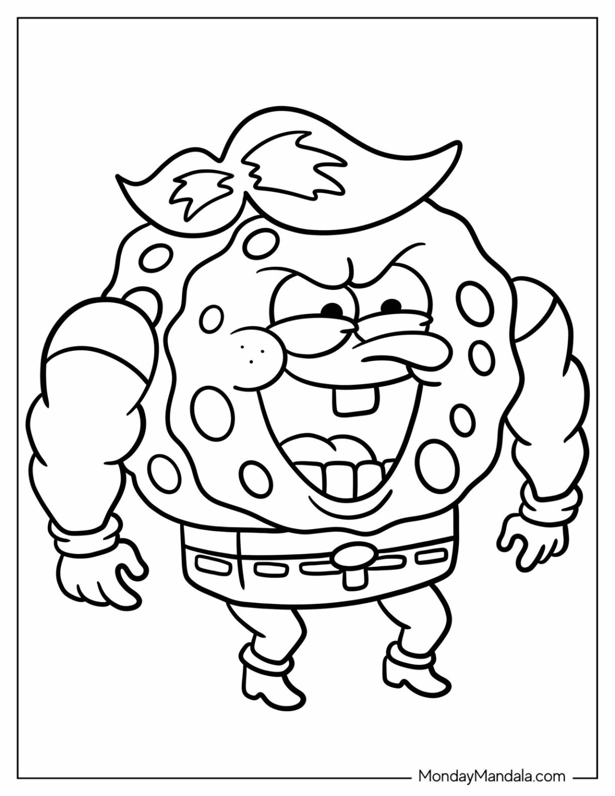 58 SpongeBob Coloring Pages Free PDF Printables 
