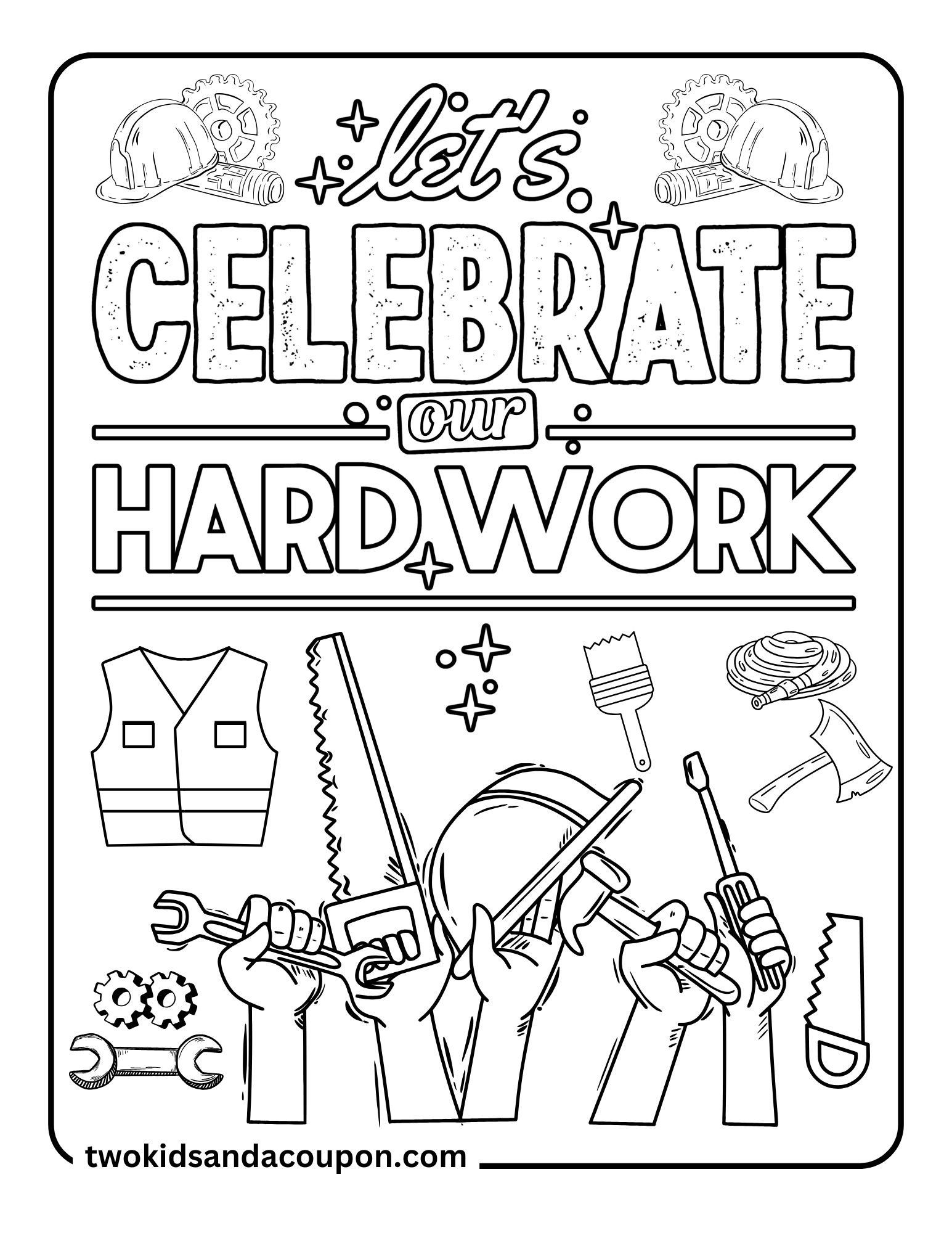 labor day coloring pages