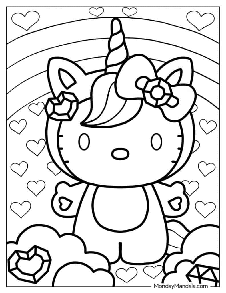 free hello kitty coloring book free hello kitty coloring book