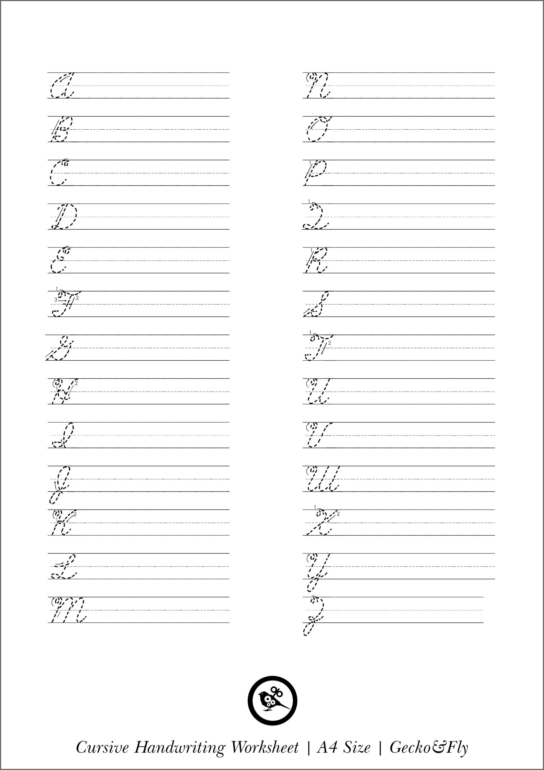 free printable cursive pages free printable cursive pages