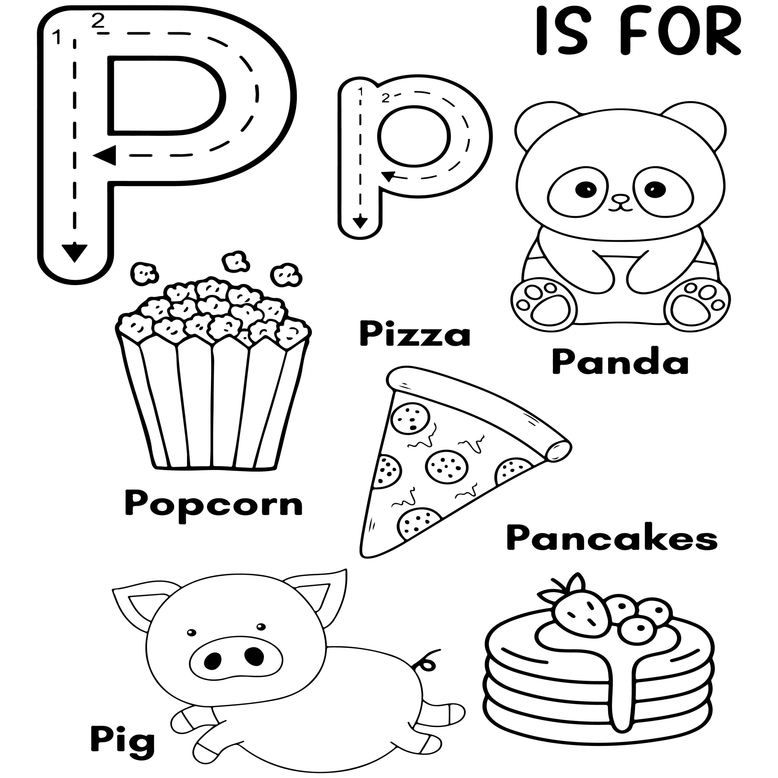 ABC Alphabet Coloring Book For Kids Girls Boys Alphabet Coloring Pages Made By Teachers