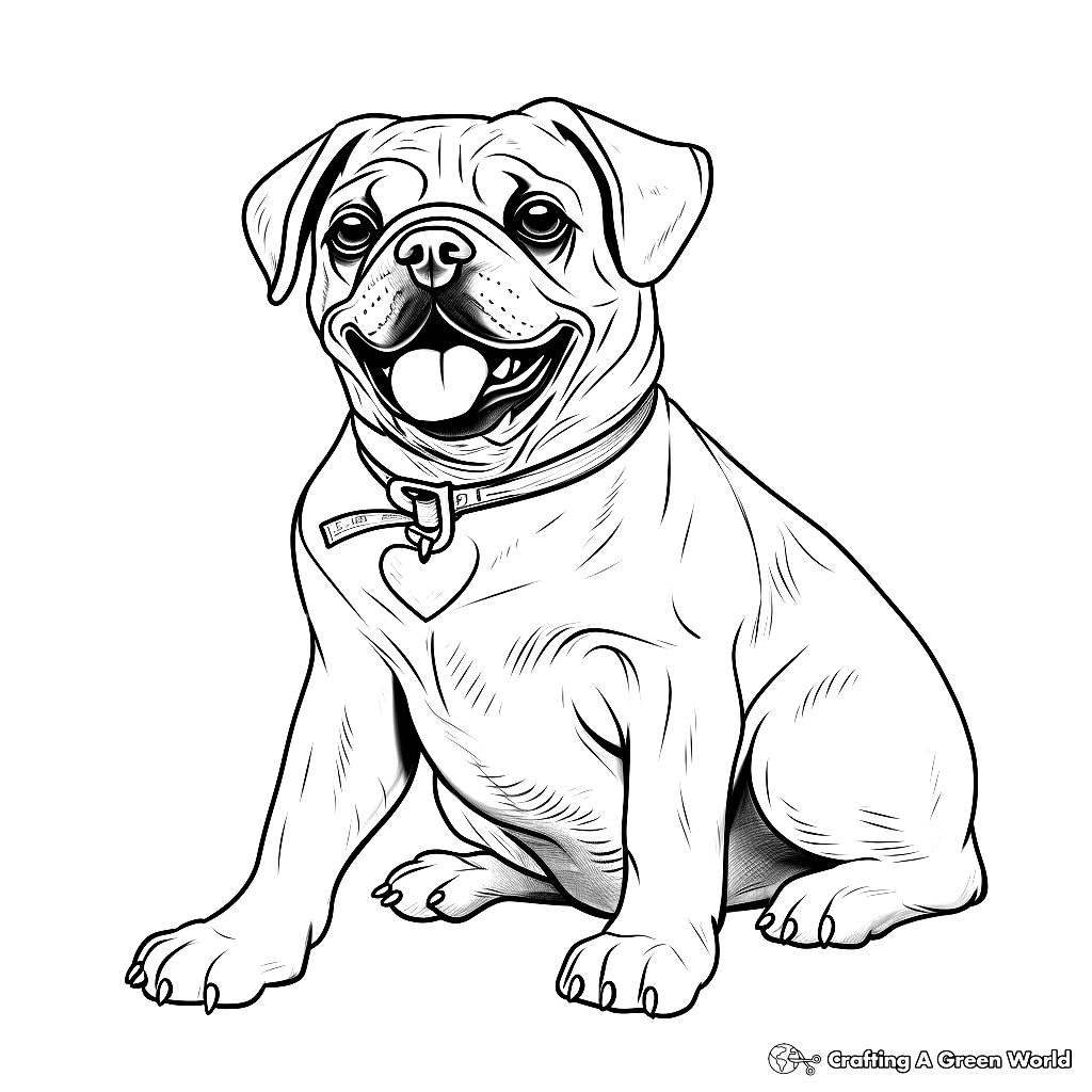 Adult Pug Coloring Pages Free Printable Adult Pug Coloring Pages Free Printable