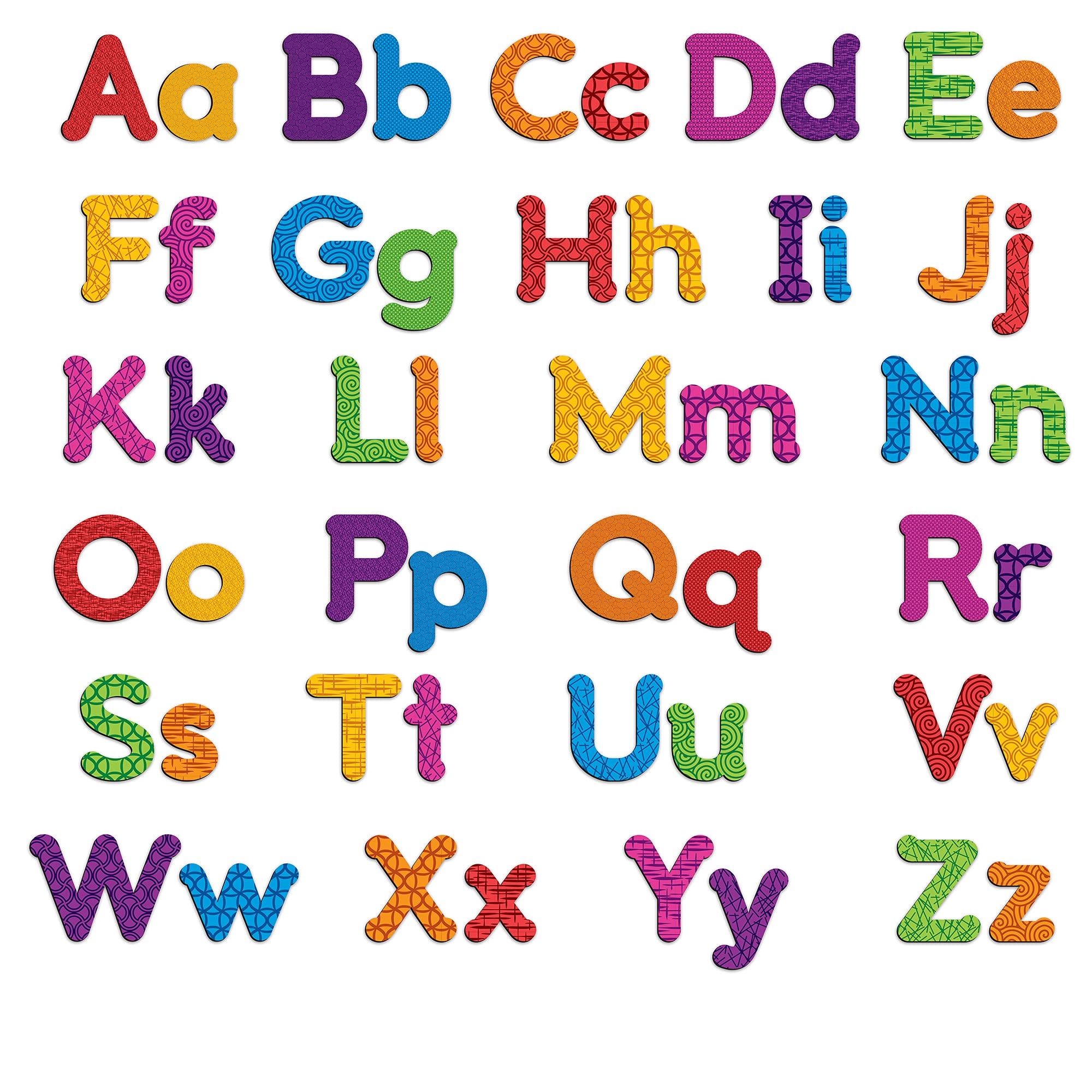Amazon Learning Resources Colorful Magnetic Uppercase And Lowercase Letters Whiteboard Accessories 82 Piece Set Ages 3 Toys Games