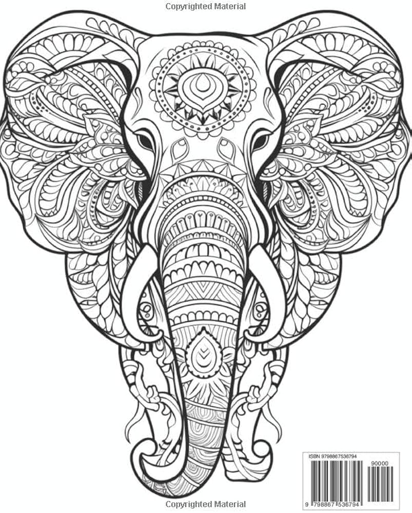 colouring pages for elephant colouring pages for elephant