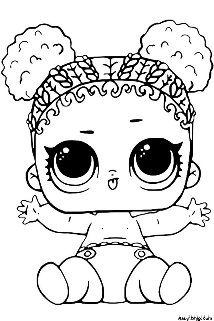lol dolls coloring page lol dolls coloring page