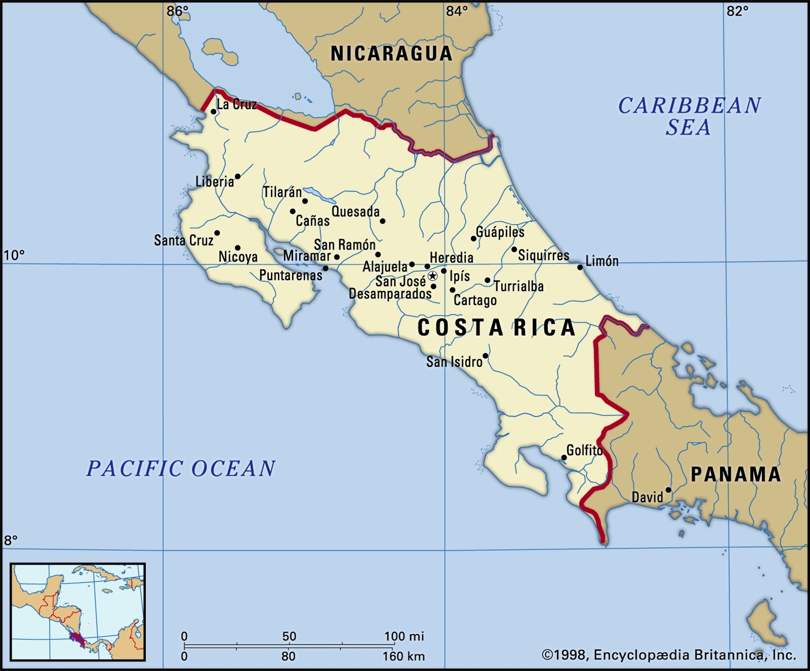 Costa Rica History Map Flag Climate Population Facts Britannica