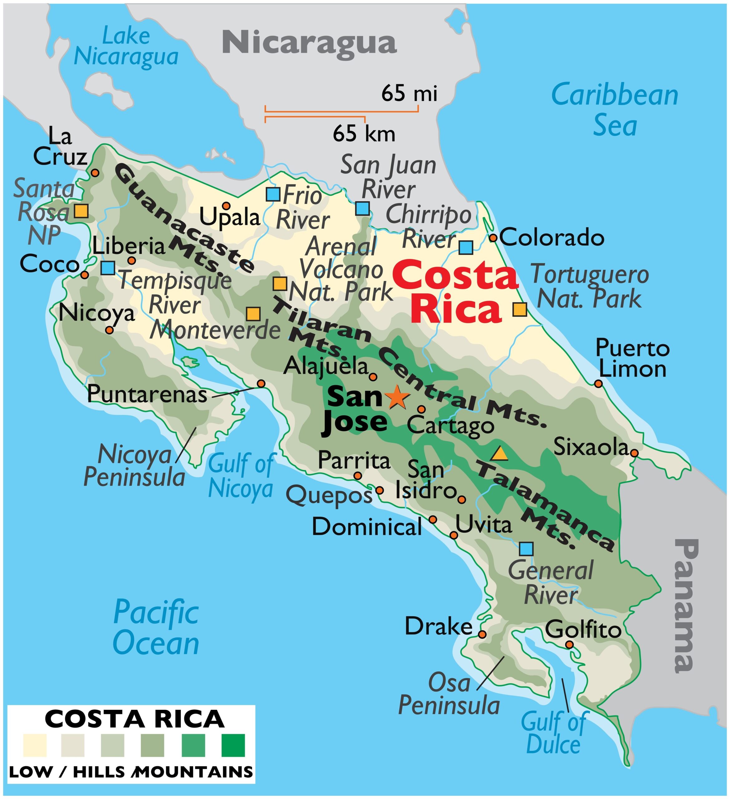 Costa Rica Maps Facts World Atlas