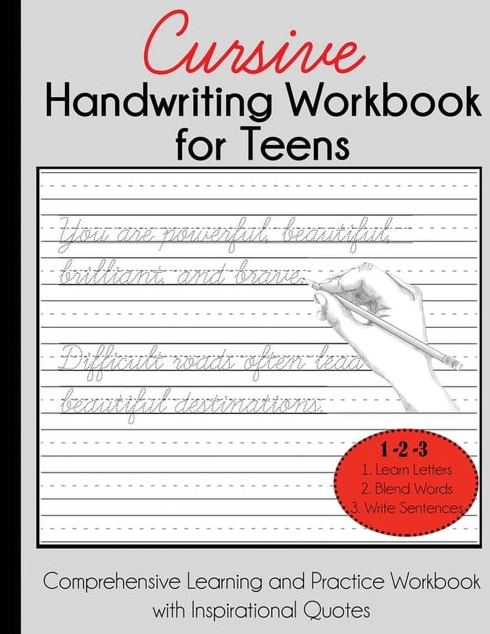 cursive handwriting practice books