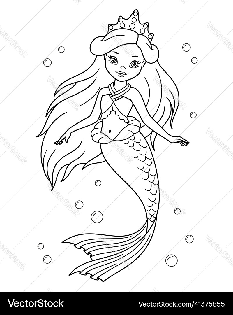 colouring pictures of mermaids