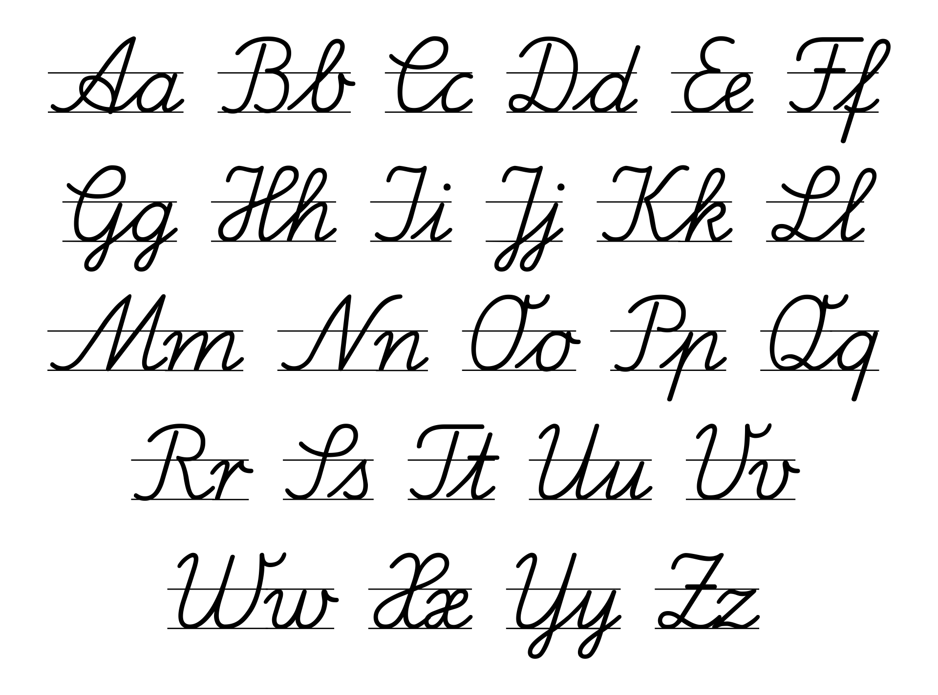 Discover 9 Letter Styles And Cursive Letters Ideas Cursive Alphabet Lettering Alphabet Lowercase Cursive Letters And More