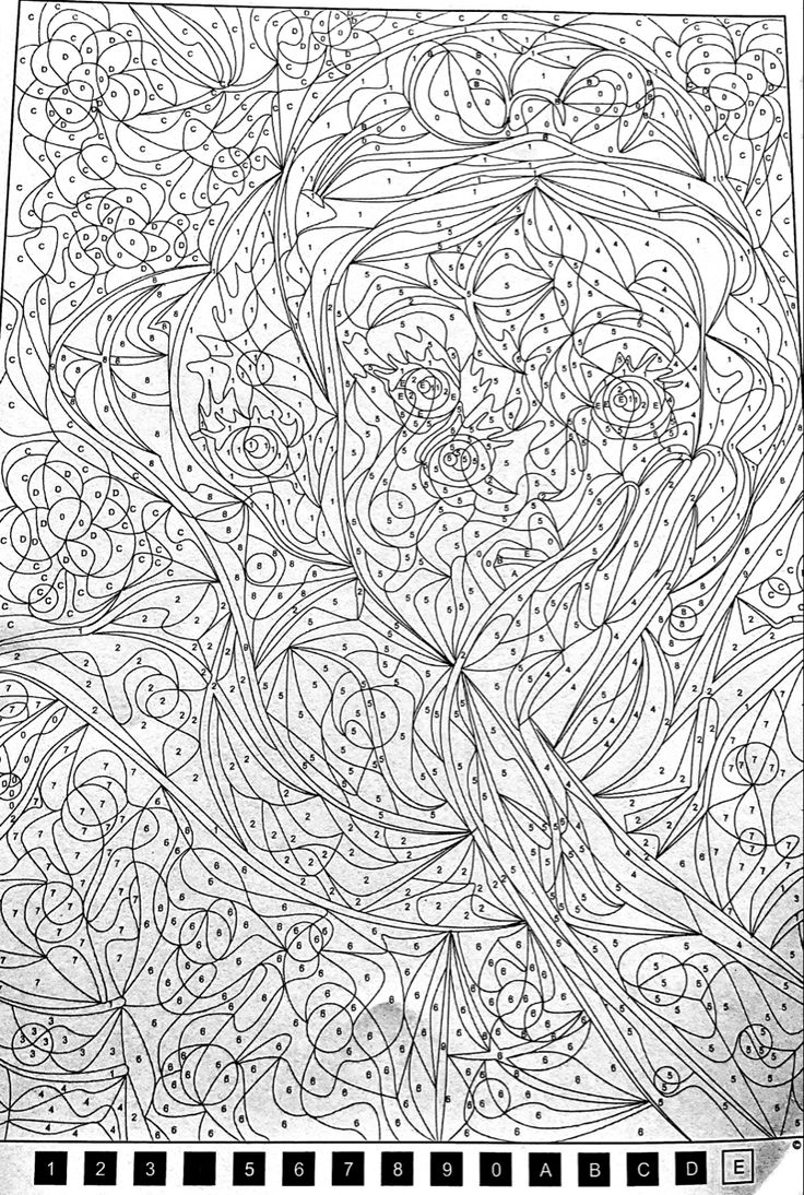 Disney Color By Number 5 Mandalas Para Colorear Animales