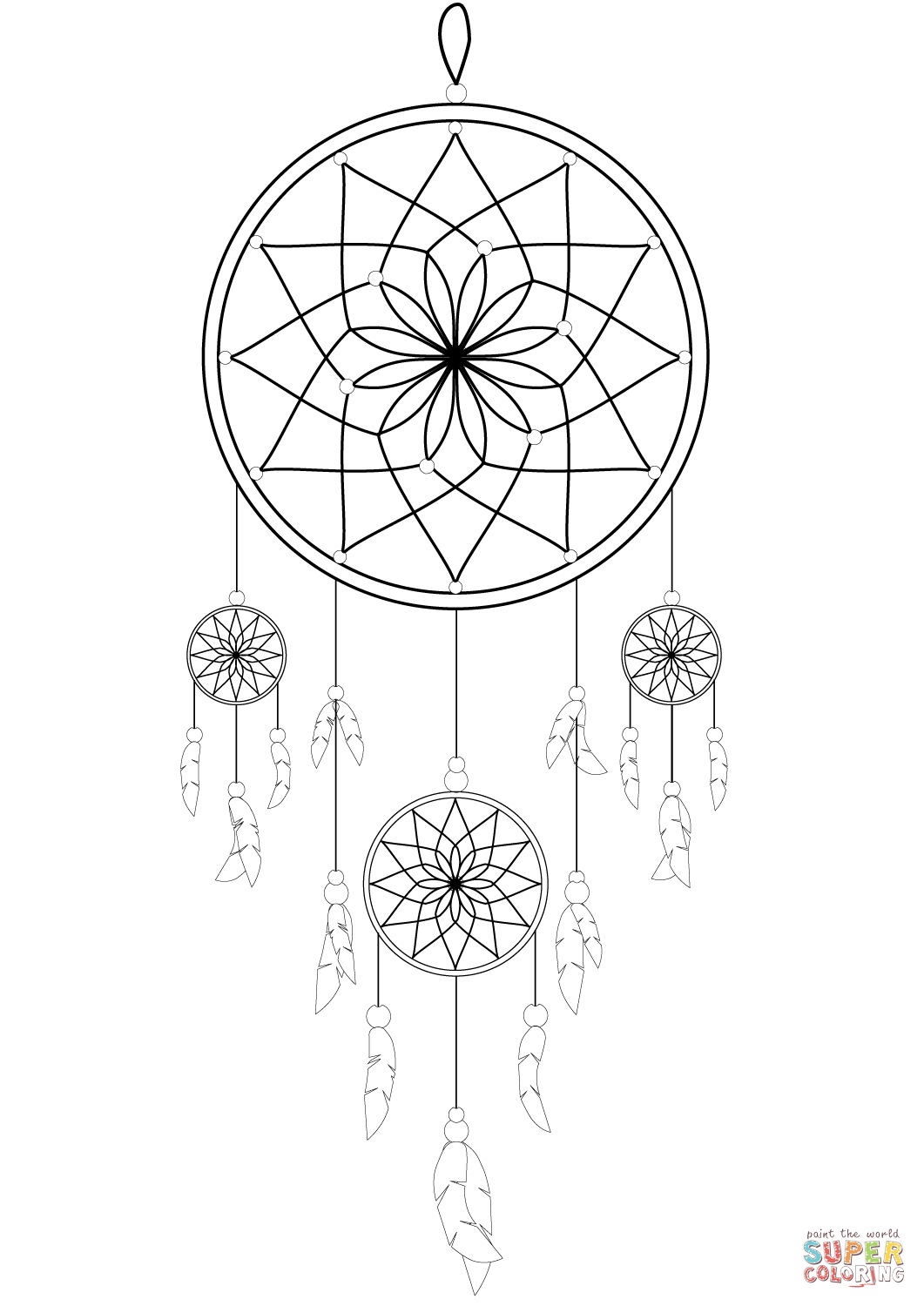 super coloring dream catcher super coloring dream catcher