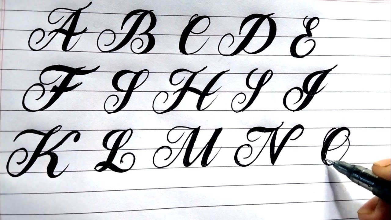 Fancy Fonts Cursive Writing For Beginners Fancy Letters YouTube