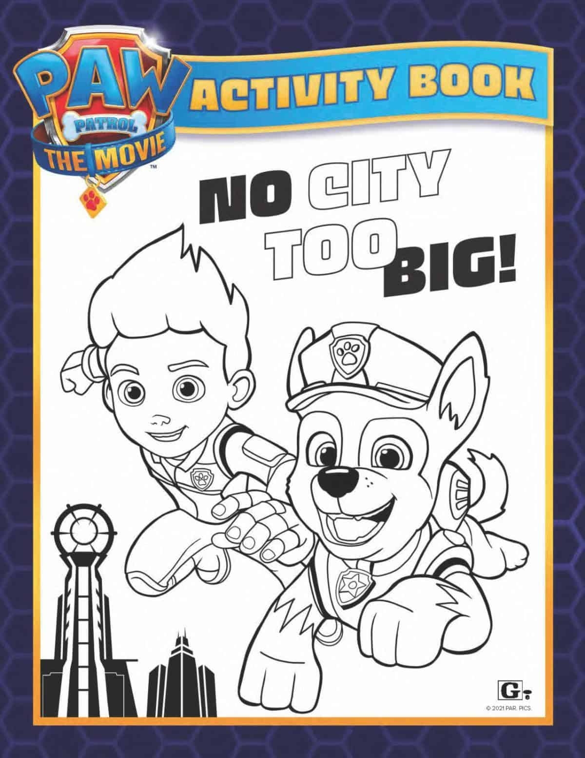 paw patrol coloring pages