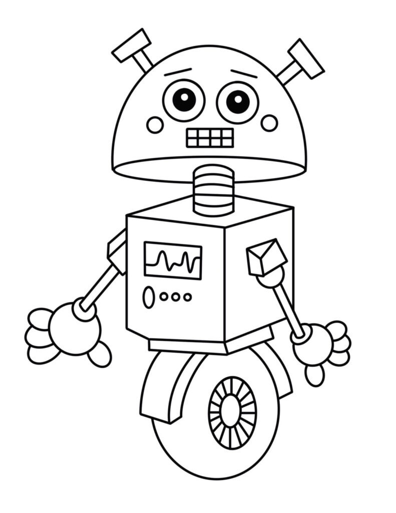 Free Robot Coloring Pages For Kids The Hollydog Blog Free Robot Coloring Pages For Kids The Hollydog Blog