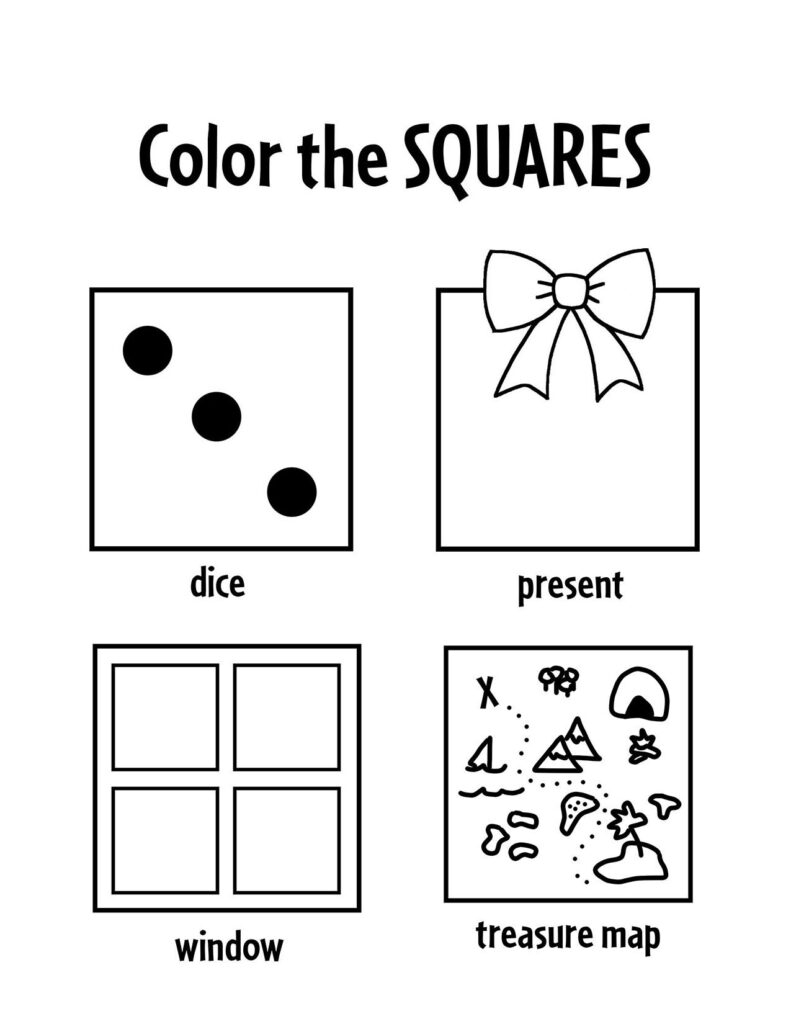 Free Square Worksheets For Preschool The Hollydog Blog Free Square Worksheets For Preschool The Hollydog Blog