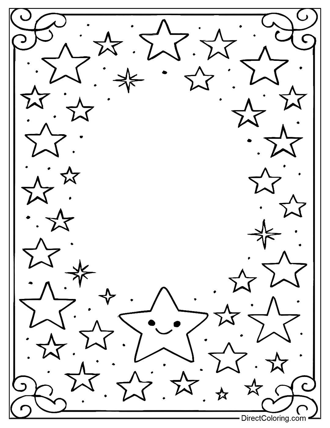 coloring pages of stars coloring pages of stars